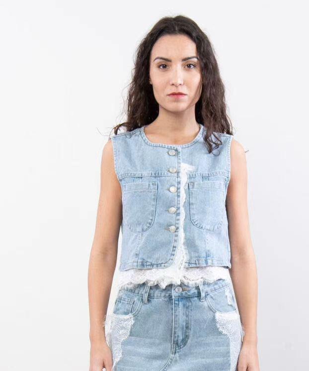 Wholesaler JULIA - Denim vest