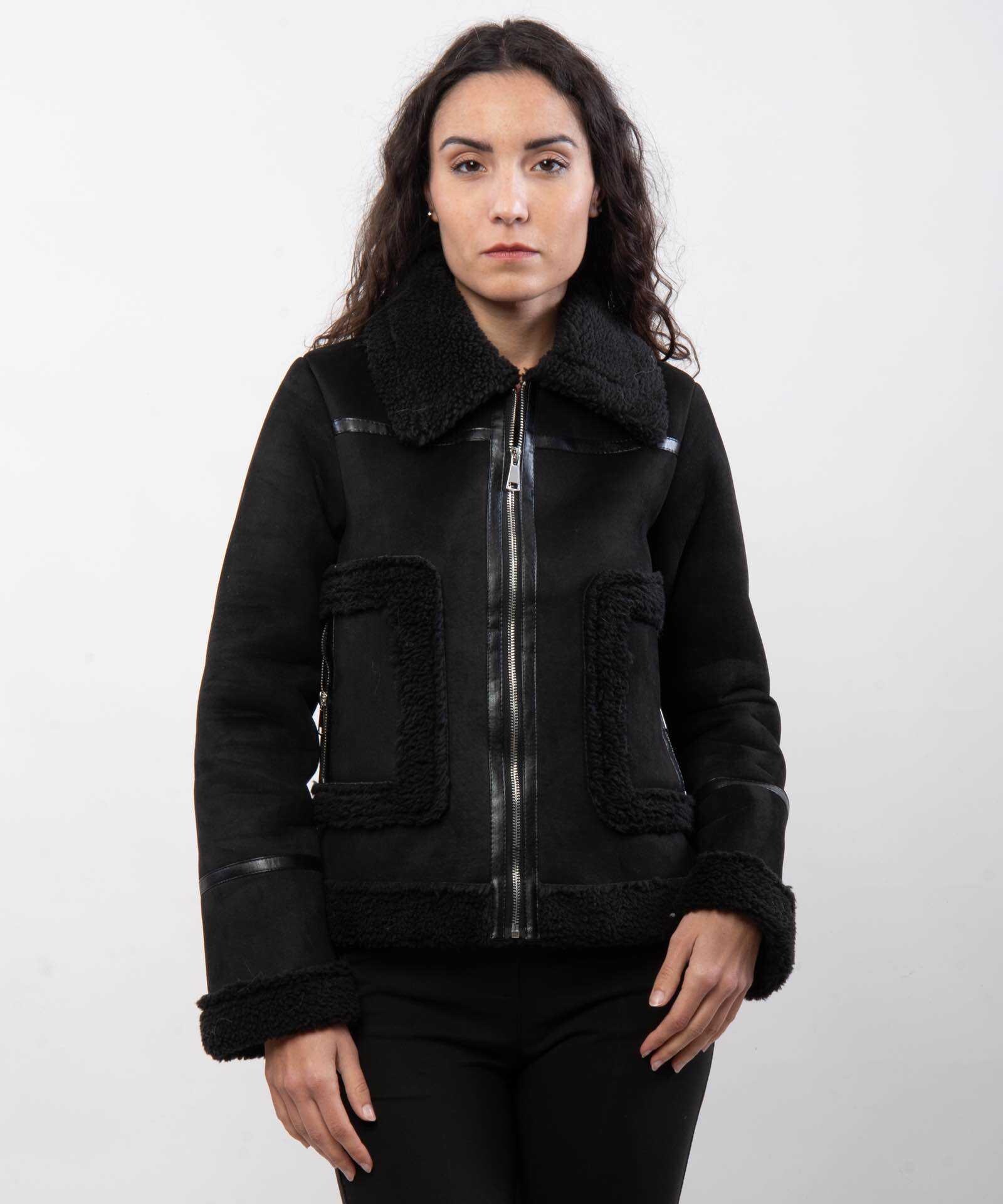 Wholesaler JULIA - Cedar Luxe Shearling Jacket