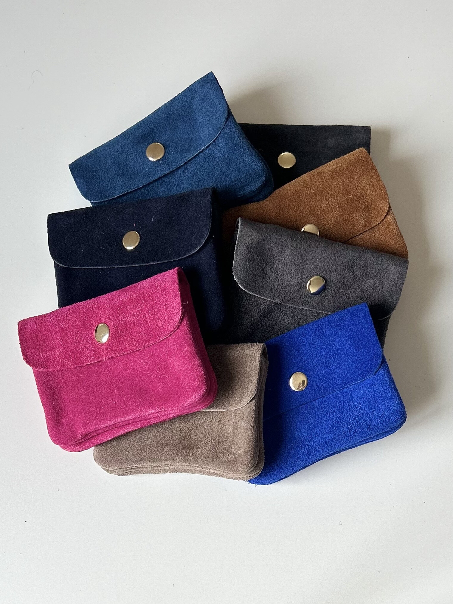 Mayorista JULIET'S&CO - Monedero pequeño de ante