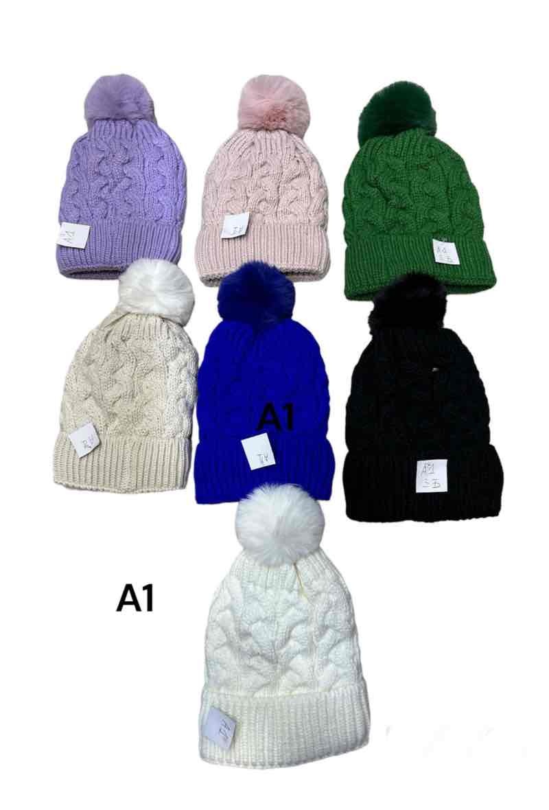 Grossiste JULIET'S&CO - Bonnet unisexe doublé