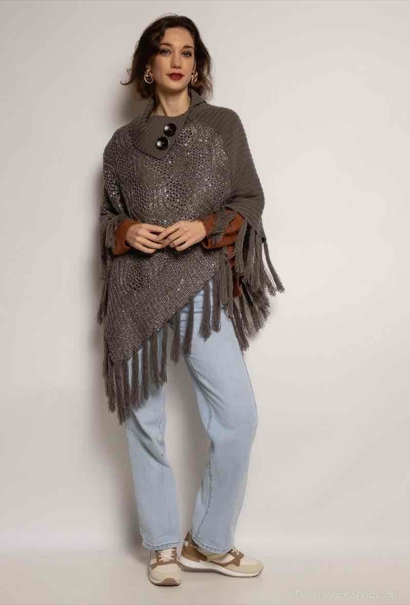 Wholesaler JULIET'S&CO - Women's poncho