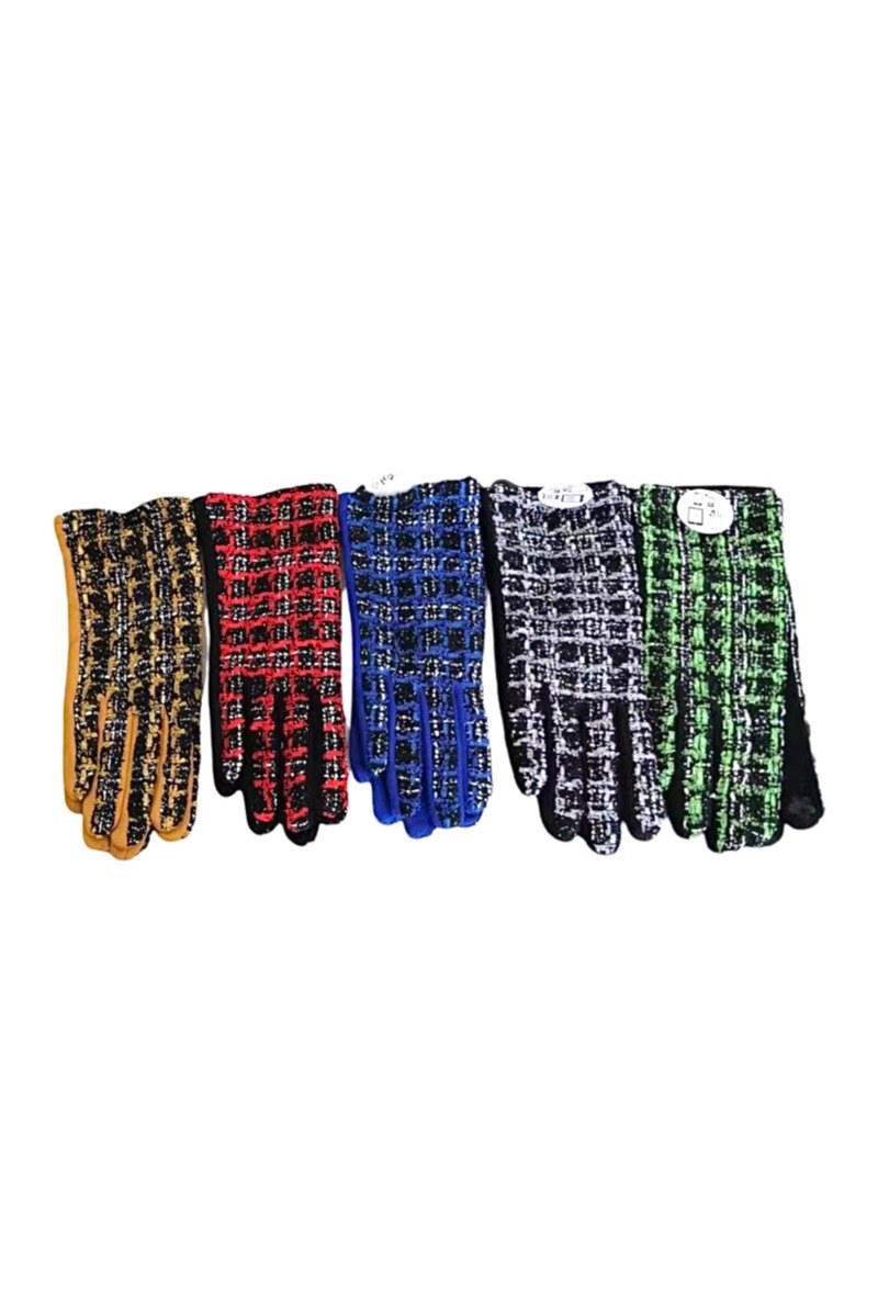 Mayorista JULIET'S&CO - Guantes de invierno para mujer en jaque