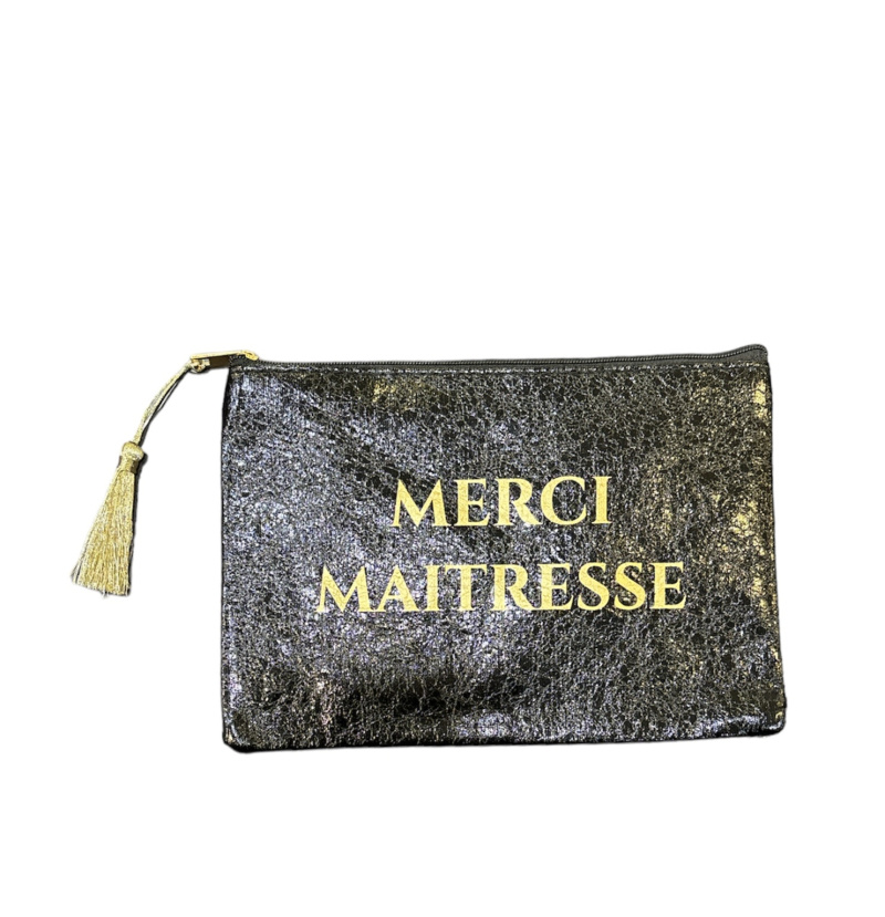 Wholesaler JULIET'S&CO - “Thank you mistress” message pouch