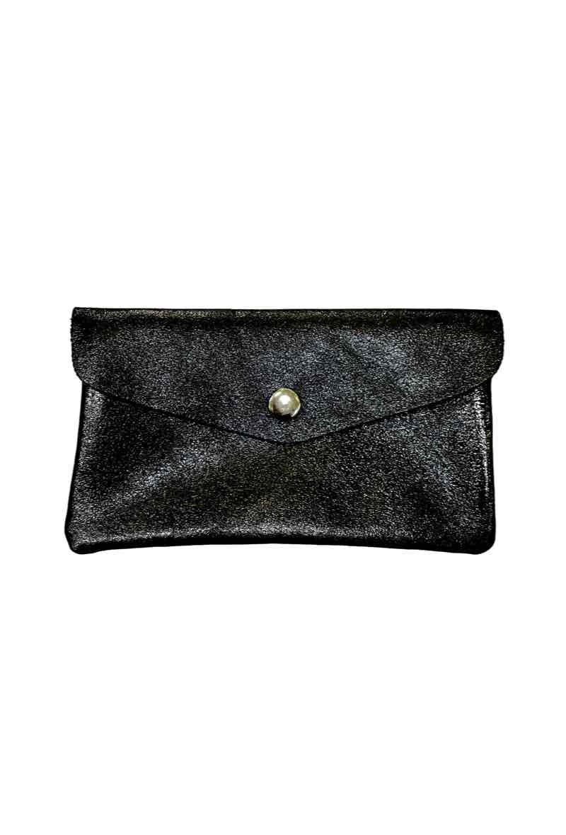 Wholesaler JULIET'S&CO - Large shiny colorful iridescent leather purse