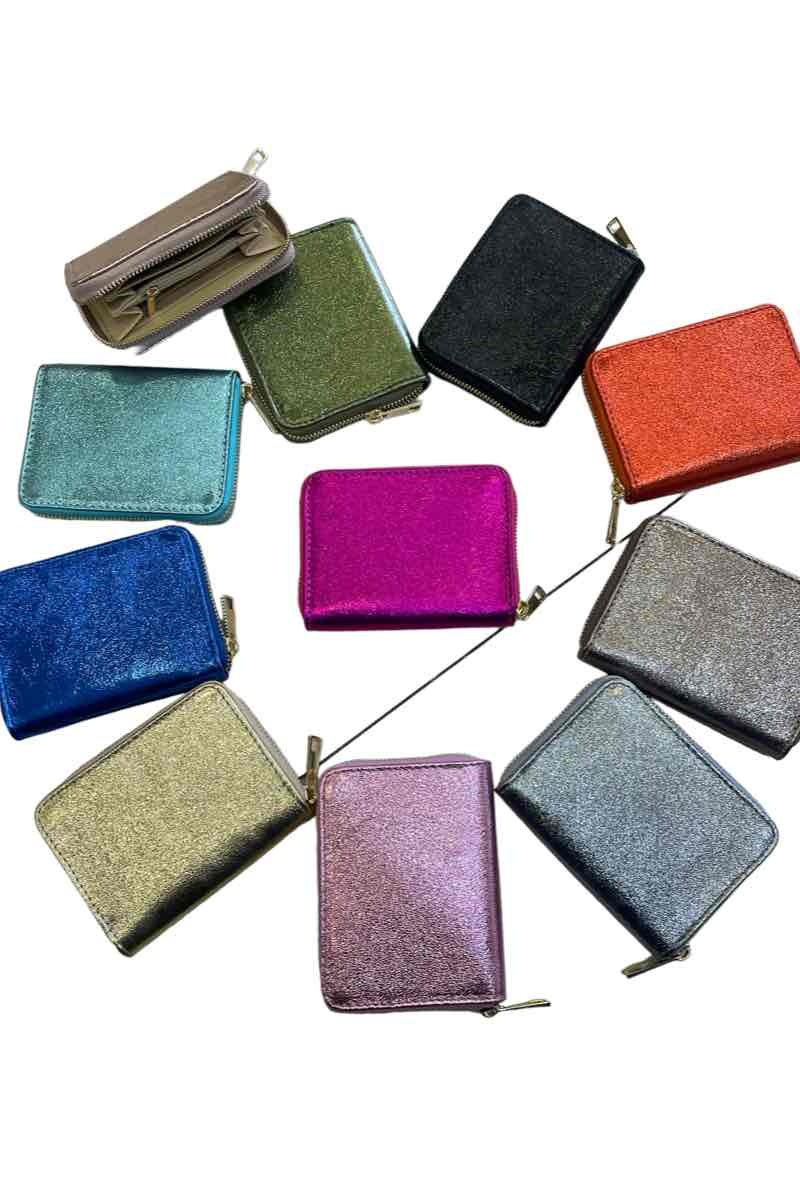 Mayorista JULIET'S&CO - Cartera de piel Iris hecha en Italia.
