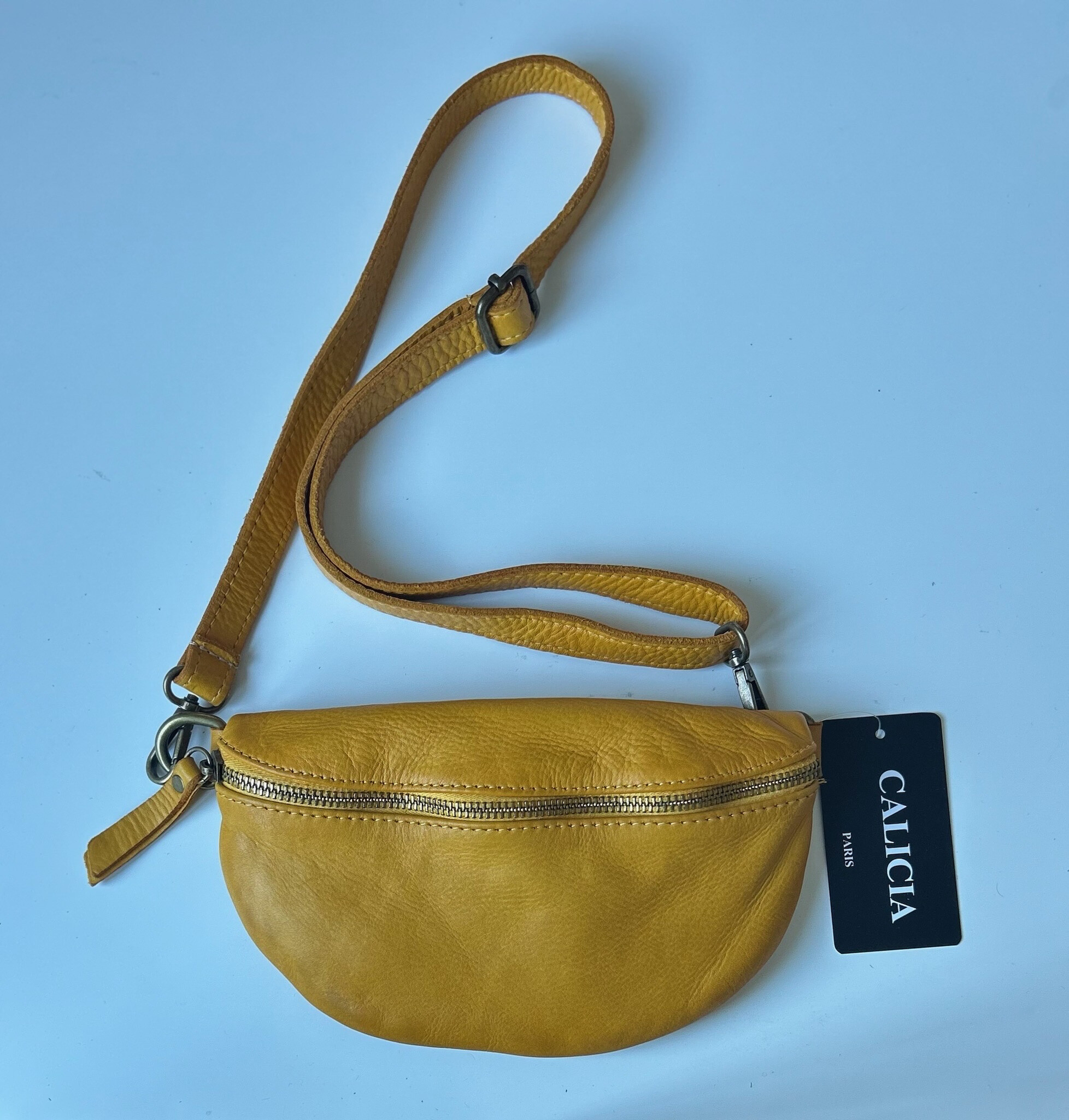 Wholesaler JULIET'S&CO - Vintage washed leather handbag