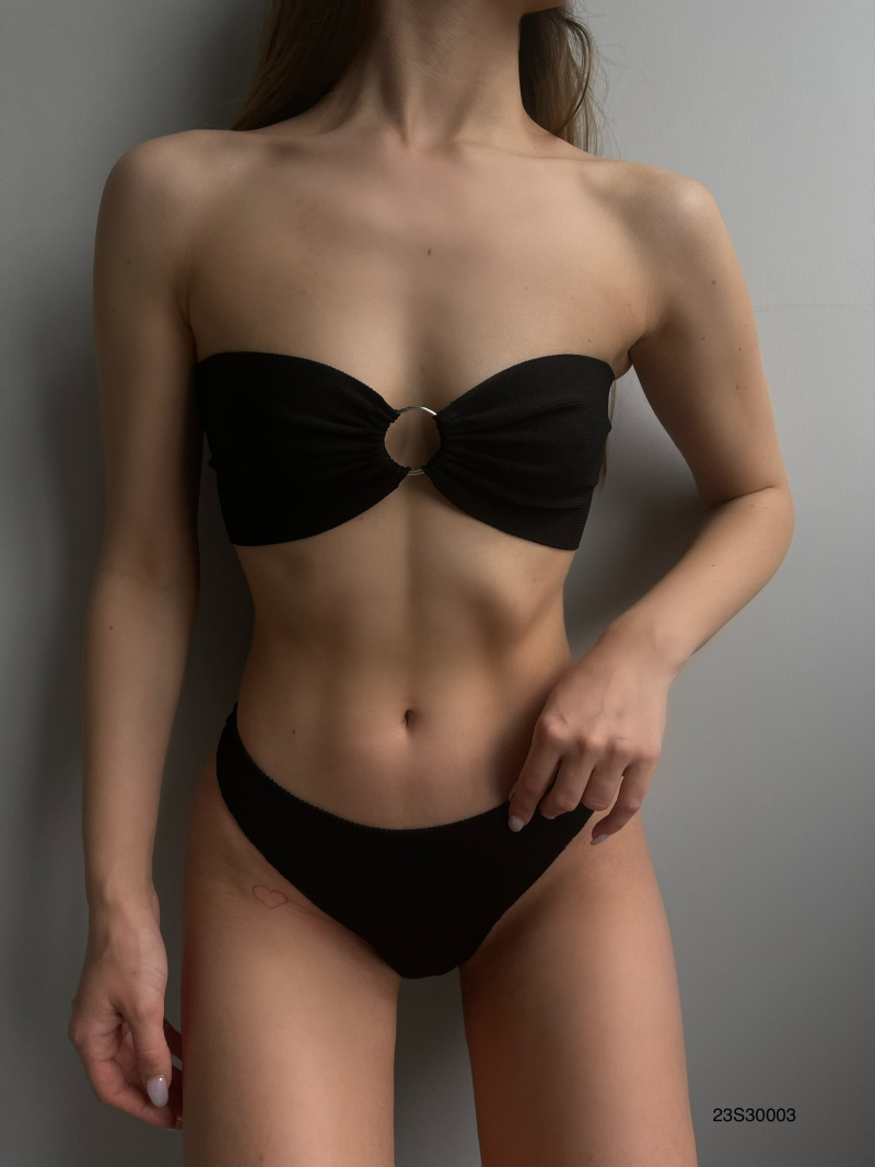 Grossiste JUNE BOUTIQUE - Maillot de bain 2 pièces noir