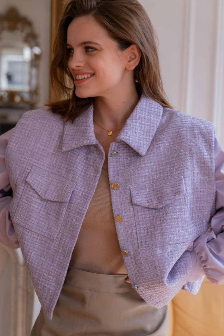 Wholesaler Jusdepom&Co - Bi-material jacket