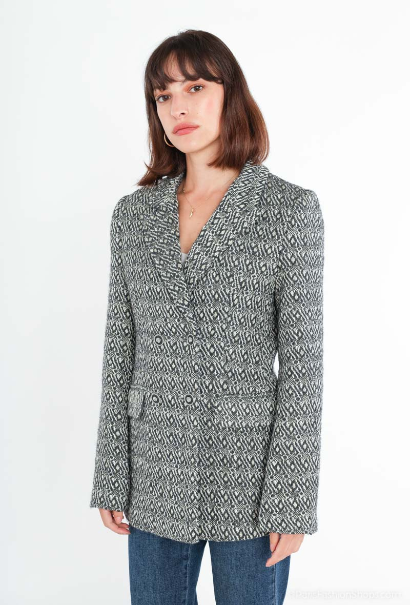 Wholesaler Jusdepom&Co - fitted tweed jacket