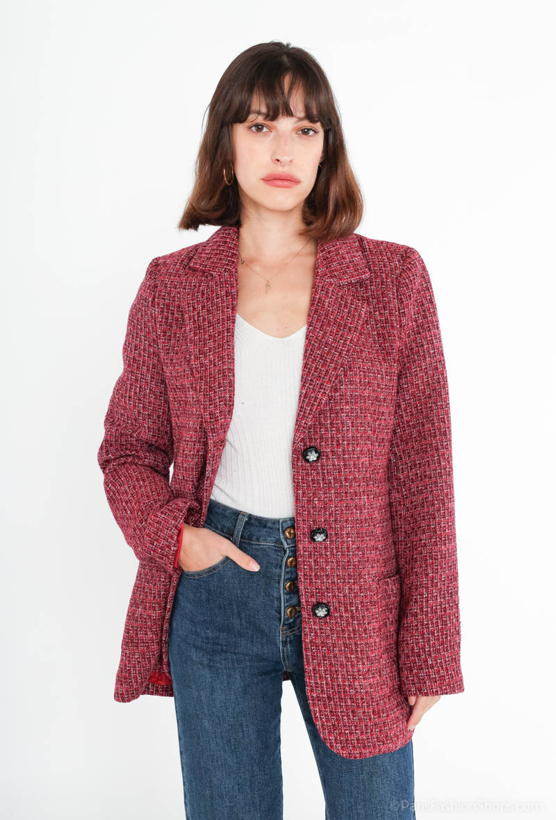 Wholesaler Jusdepom&Co - Tweed jacket with lurex