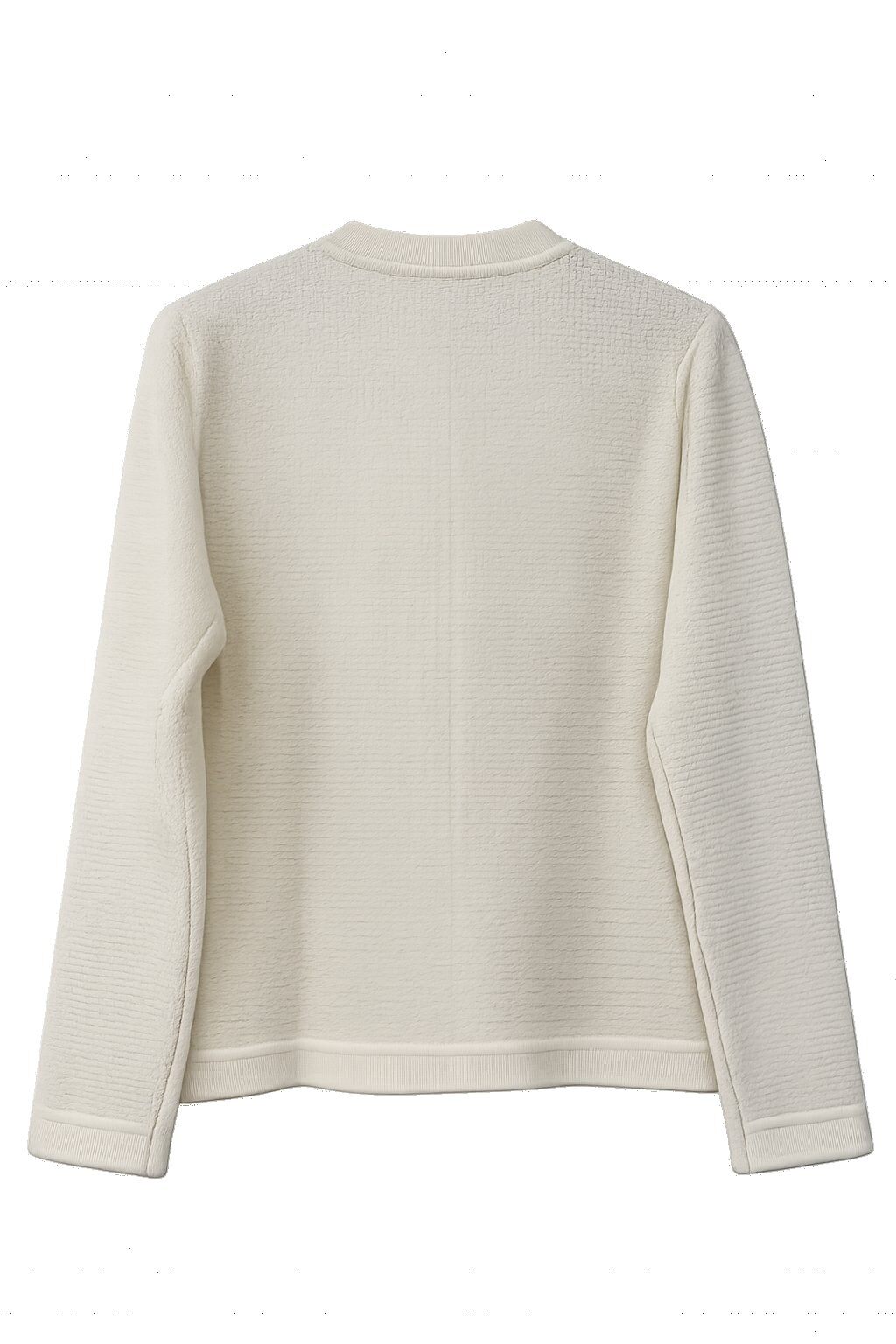 Wholesaler Justine&co Italy - Ivory Crew Neck Cardigan with Buttons