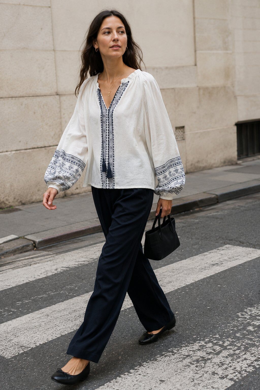 Grossista Justine&co - Camicia in cotone