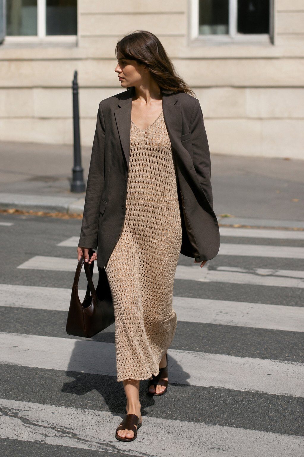 Großhändler Justine&co - Goldenes Kleid