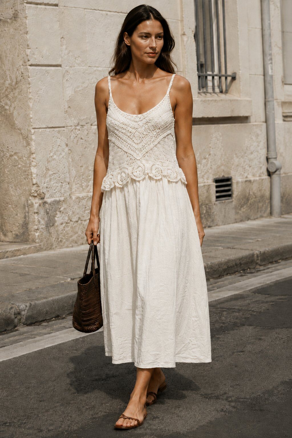 Grossiste Justine&co - Robe sans manches