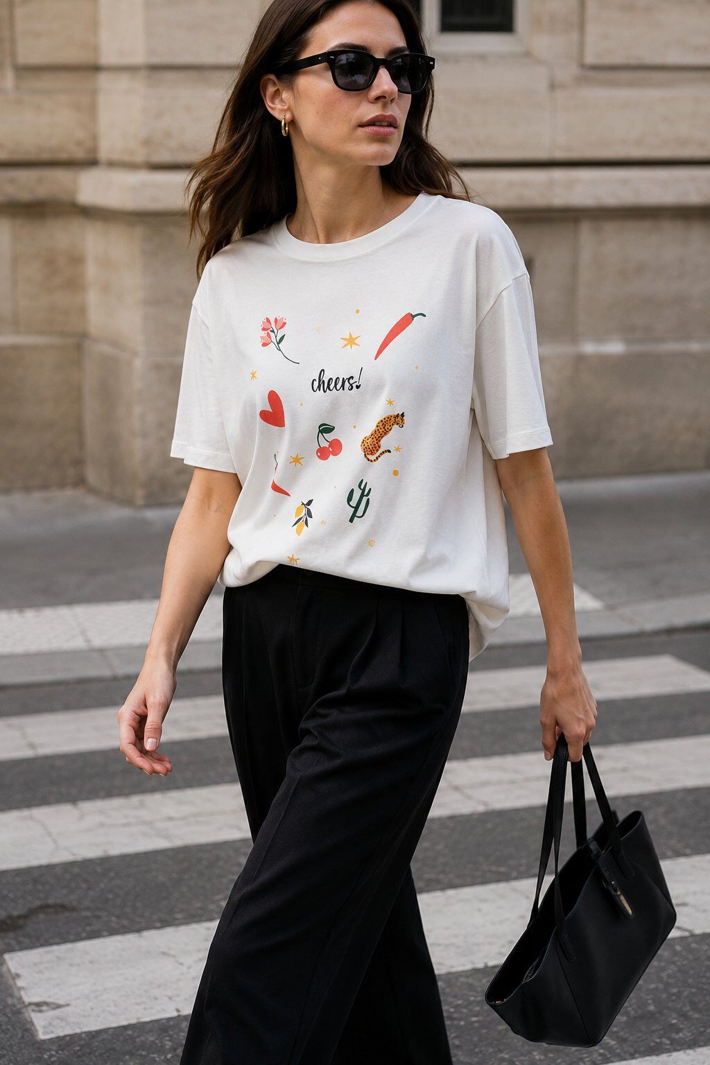 Grossiste Justine&co - T-shirt