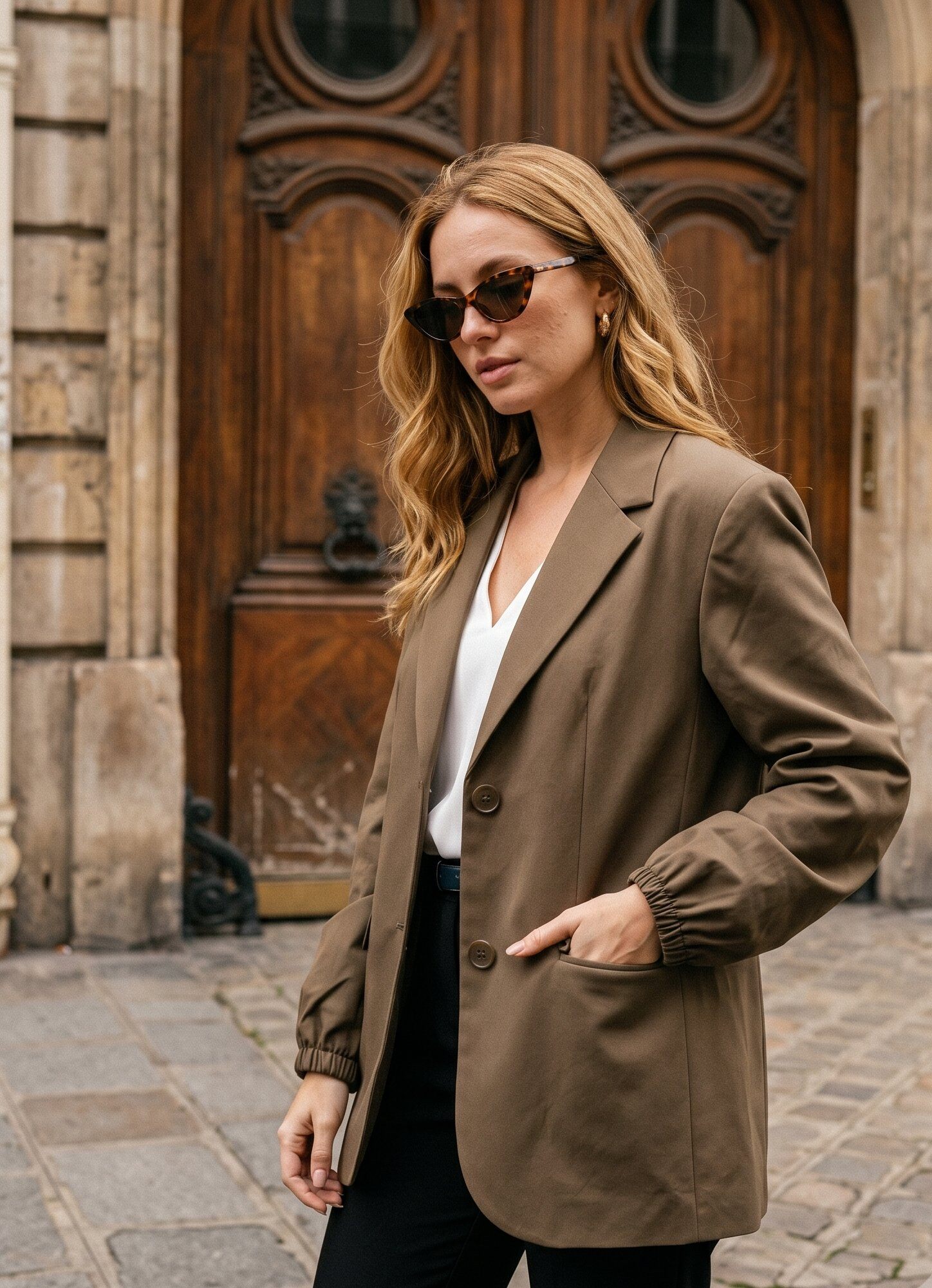 Grossista K-ZELL Paris - BLAZER A DUE TESSUTI