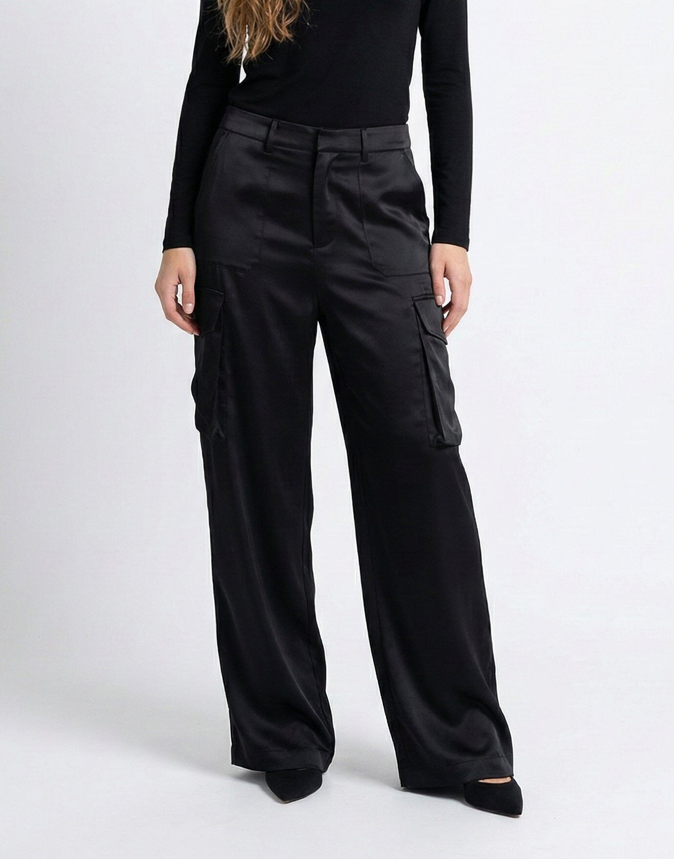 Wholesaler K-ZELL Paris - SATIN CARGO PANTS