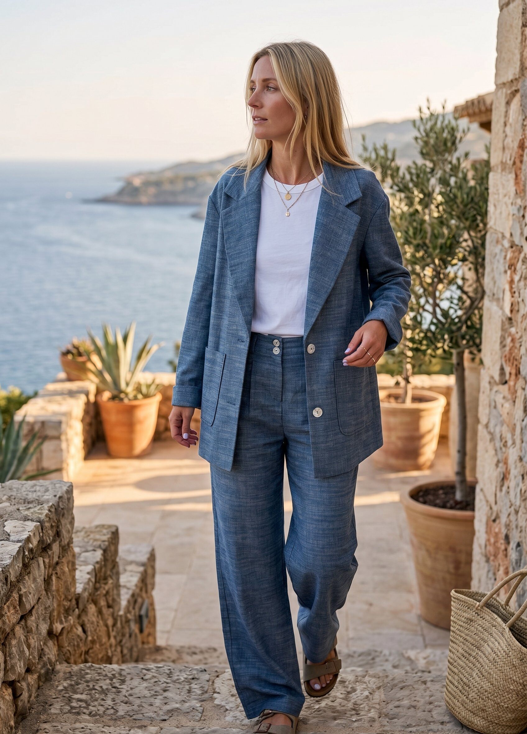 Grossiste K-ZELL Paris - Pantalon en lin