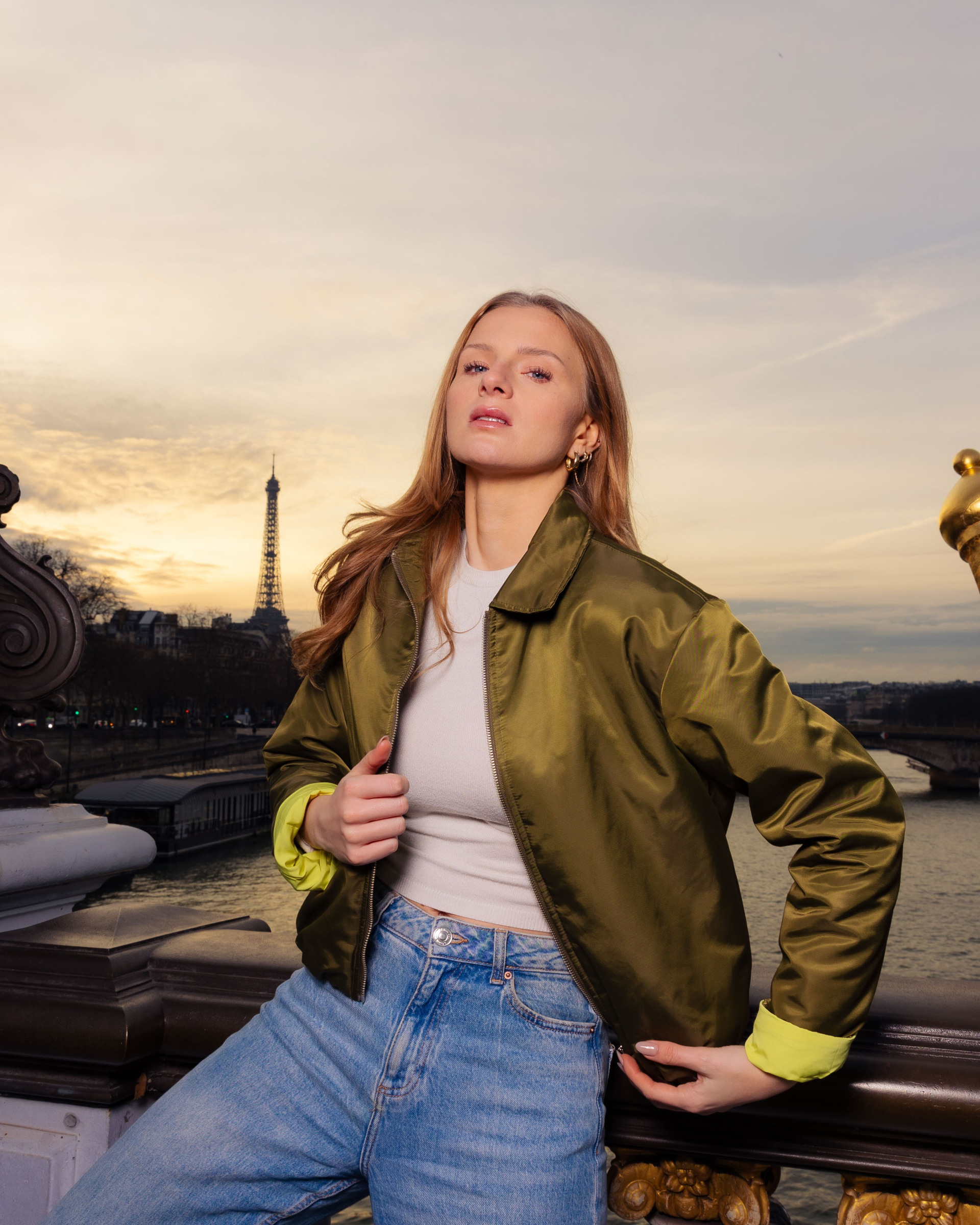 Wholesaler K-ZELL Paris - Bomber jacket with contrasting lining
