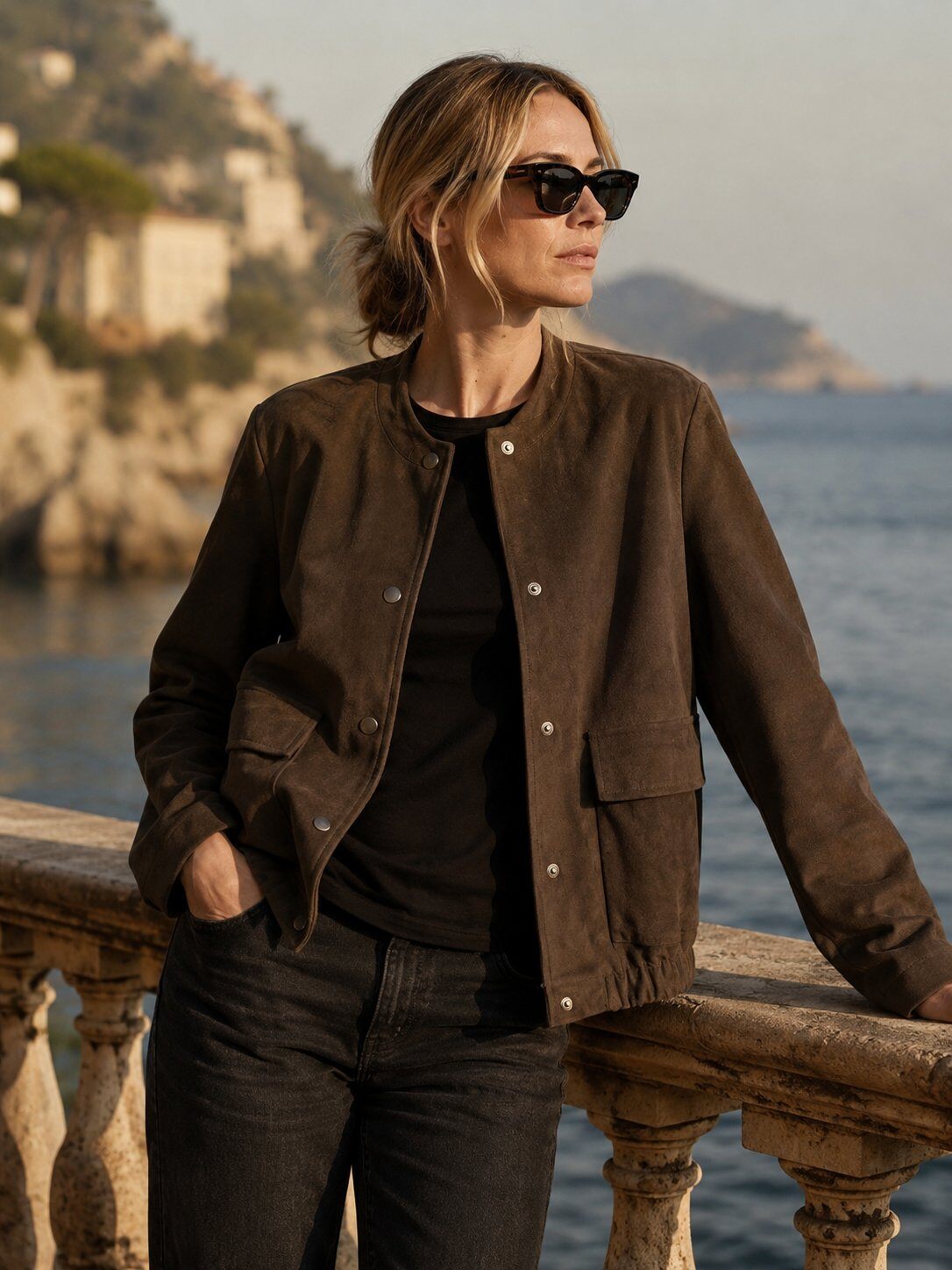 Grossiste K-ZELL Paris - Veste bomber effet daim