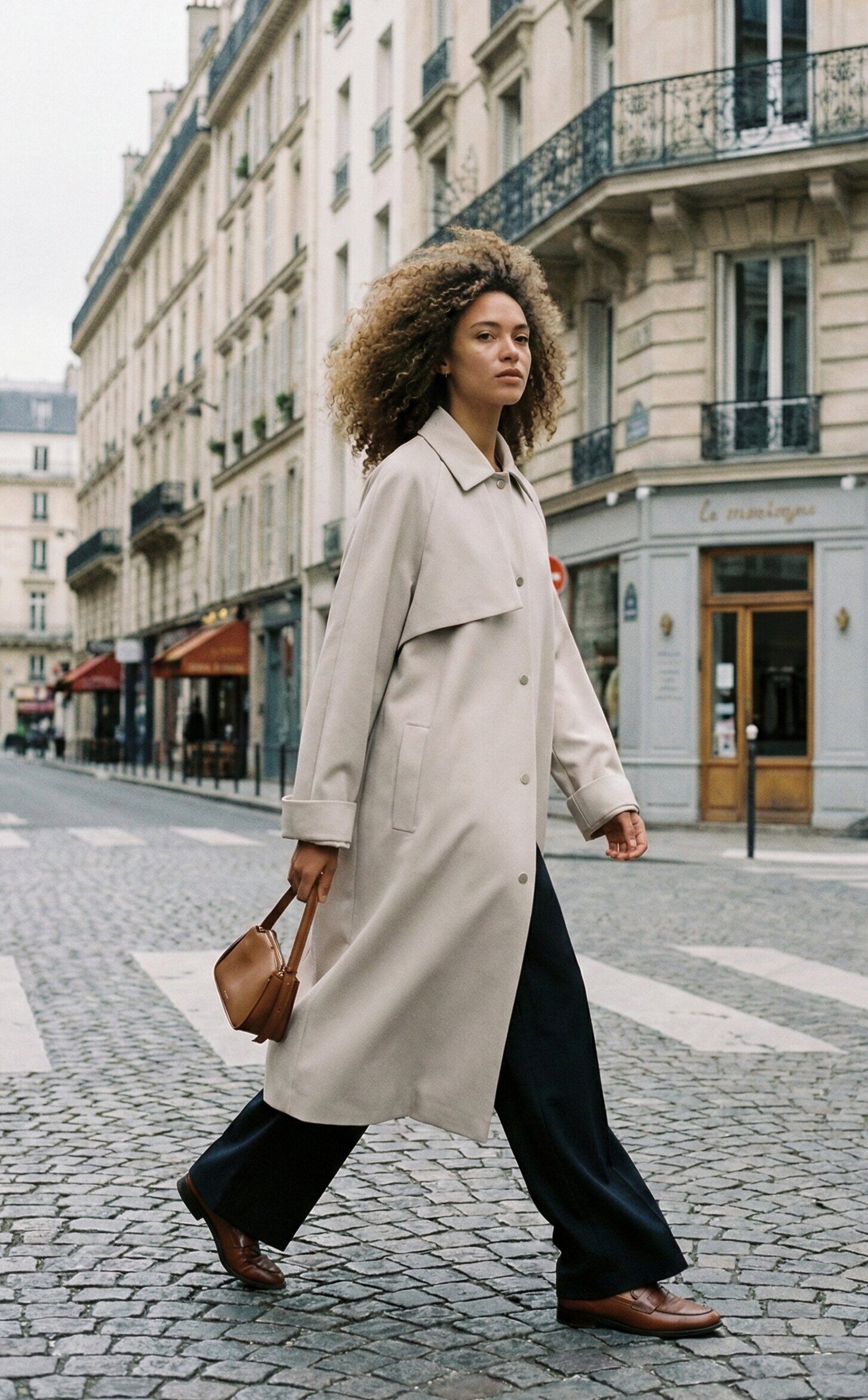 Grossiste K-ZELL Paris - TRENCH LONG ASYMÉTRIQUE