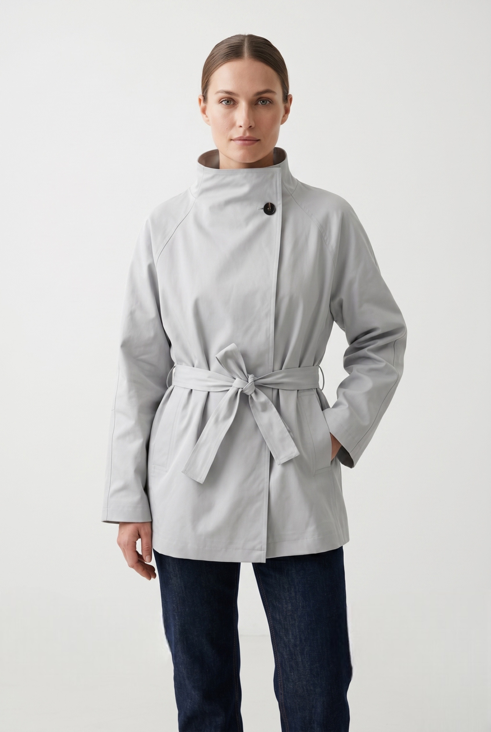 Mayorista K-ZELL Paris - Gabardina corta entallada
