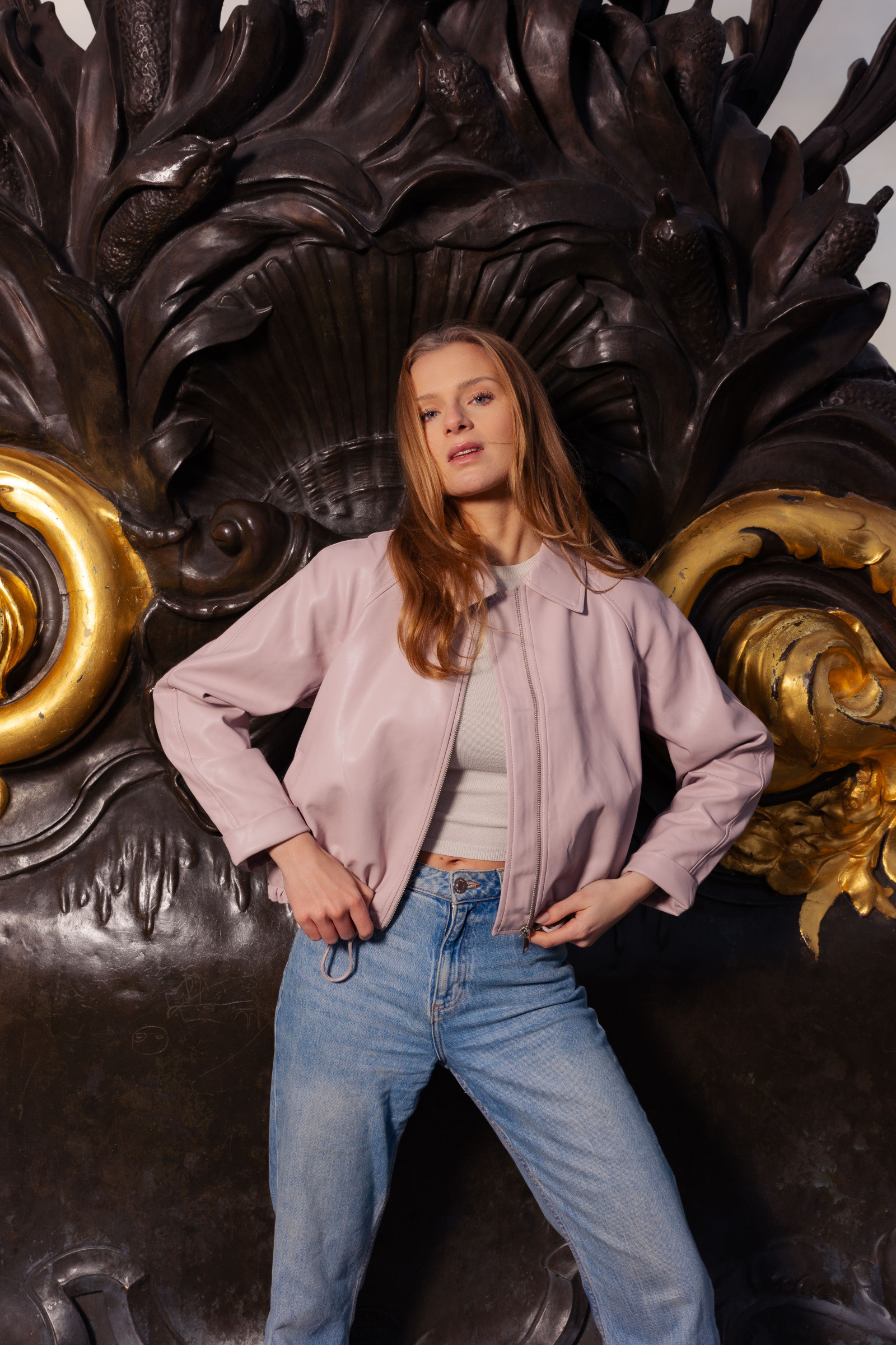 Grossiste K-ZELL Paris - Veste en simili cuir