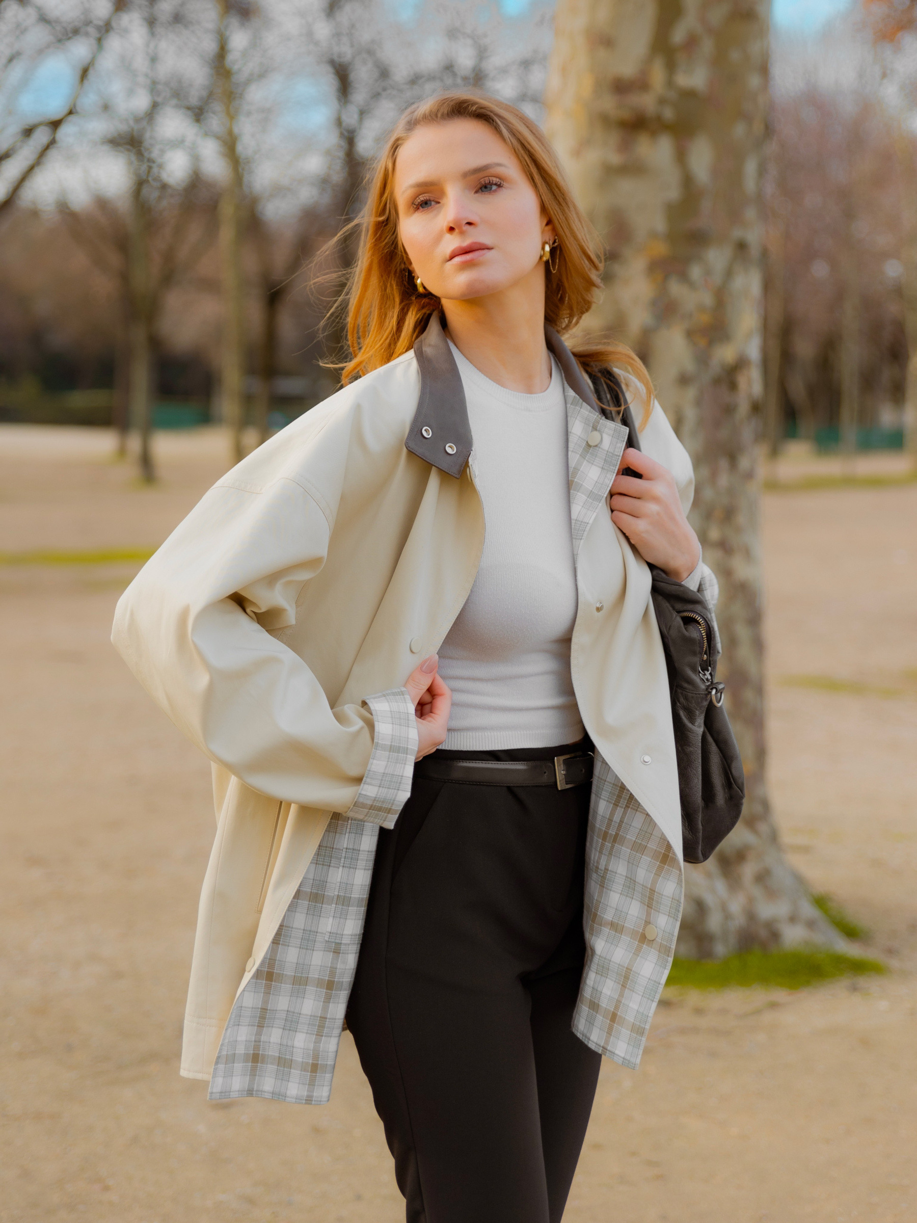 Grossiste K-ZELL Paris - Parka réversible à carreaux