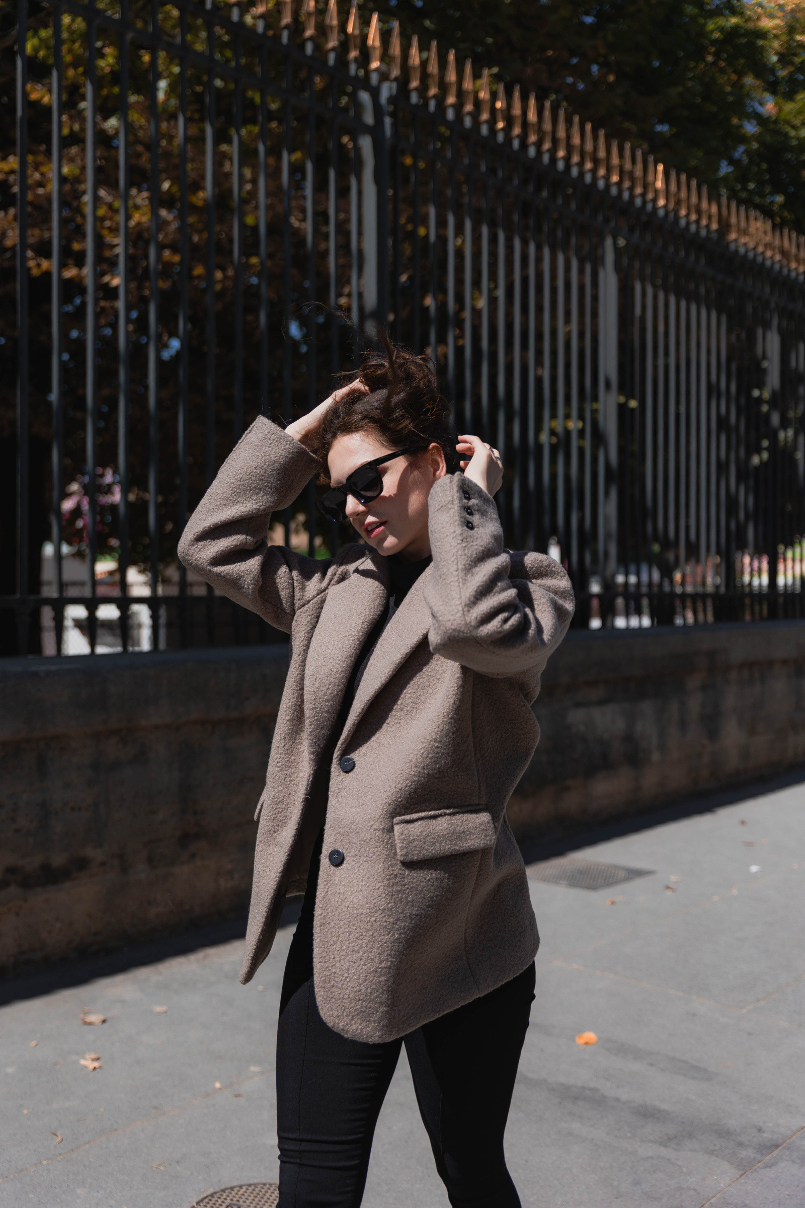 Grossiste K-ZELL Paris - Veste blazer oversize effet mouton