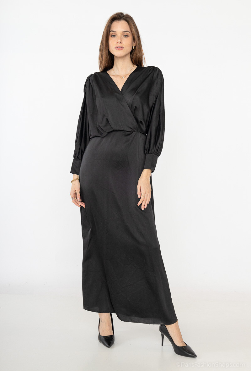 Wholesaler Kaia - Satin wrap dress