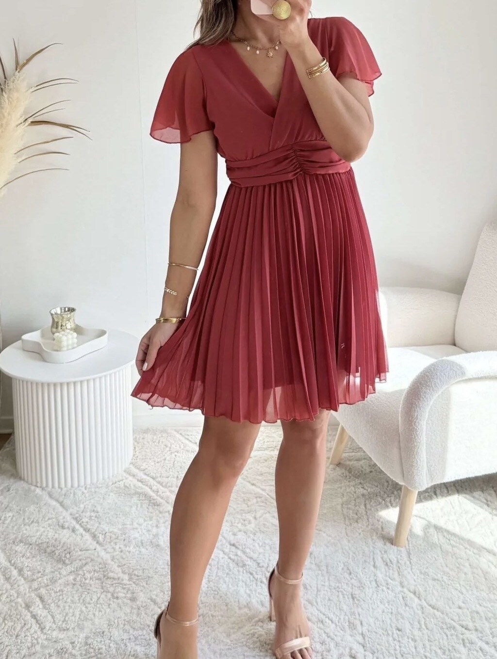 Grossiste Kaia - Robe plissée