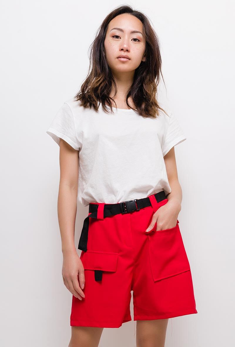 Grossiste Kaia - Short avec ceintures