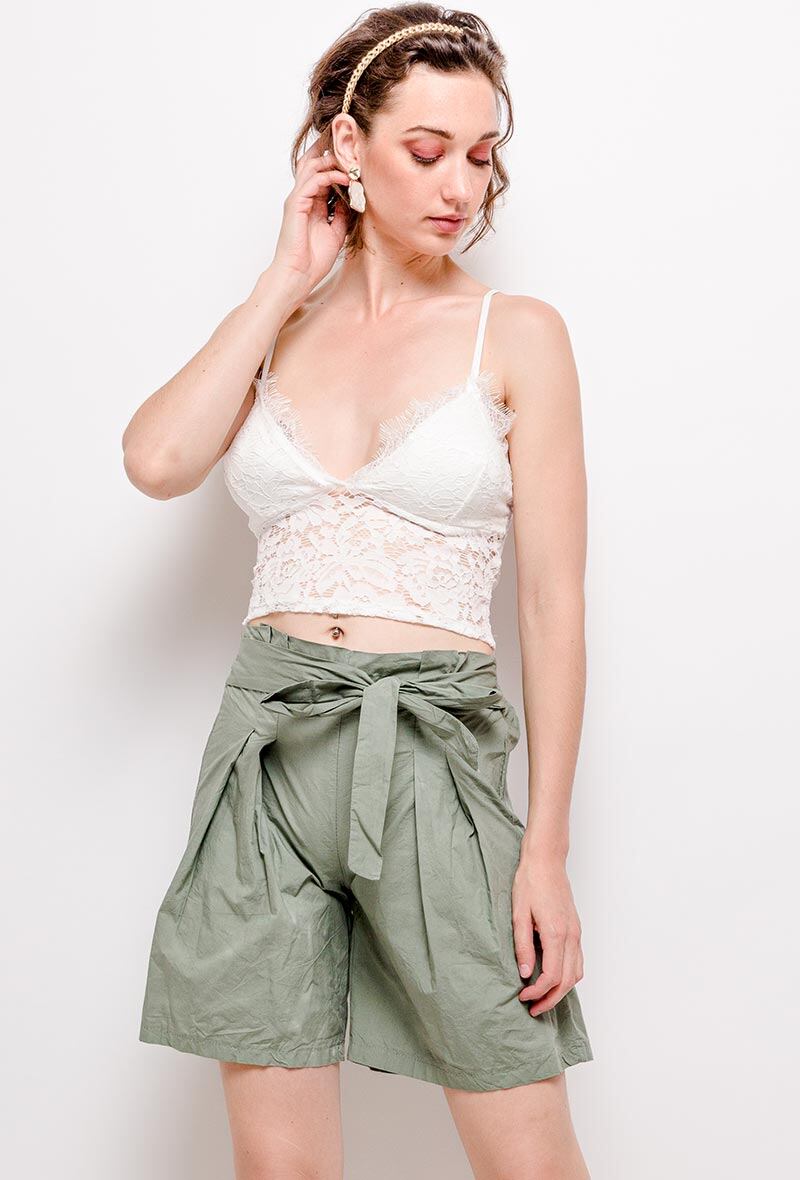 Mayorista Kaia - Short con cinturón