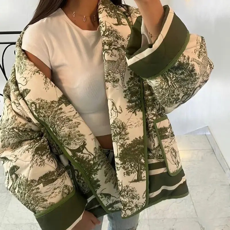 Großhändler Kaia - Toile de Jouy Steppjacke