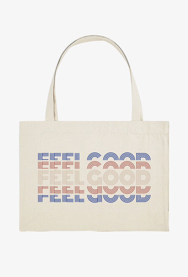 Grossiste Kapsul - Shopping bag - Feel good