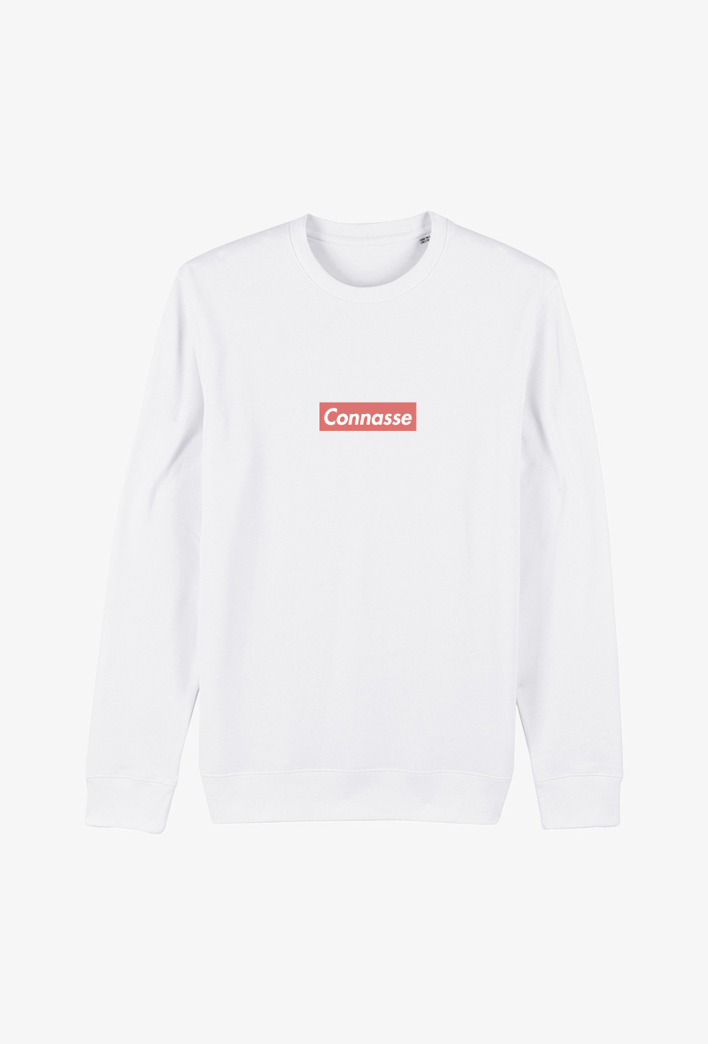 Wholesaler Kapsul - Sweat blanc - Connasse