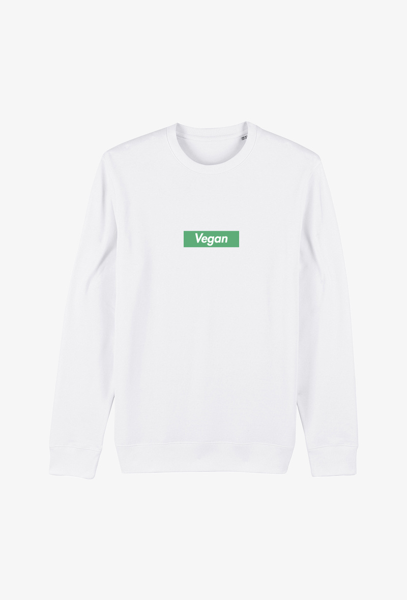 Mayorista Kapsul - Sudadera blanca - Vegano