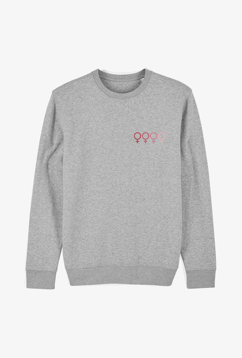 Wholesaler Kapsul - Sweat Adulte gris - Female design