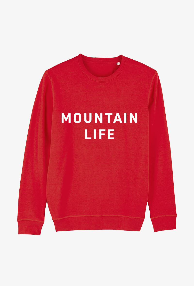 Wholesaler Kapsul - Sweat Adulte Rouge - Mountain life