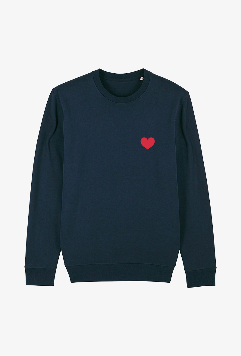 Grossiste Kapsul - Sweat Adulte Marine - Cœur