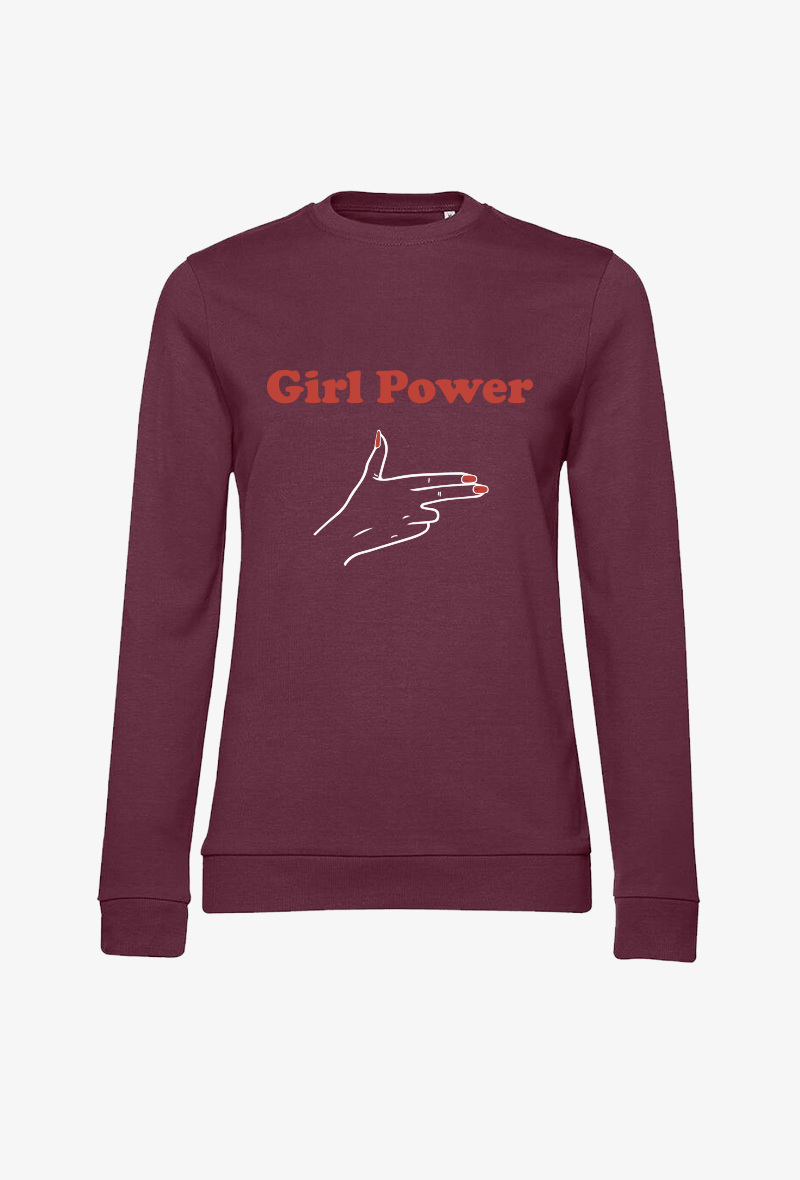 Wholesaler Kapsul - Sweat Adulte (intérieur non gratté) - Girl power