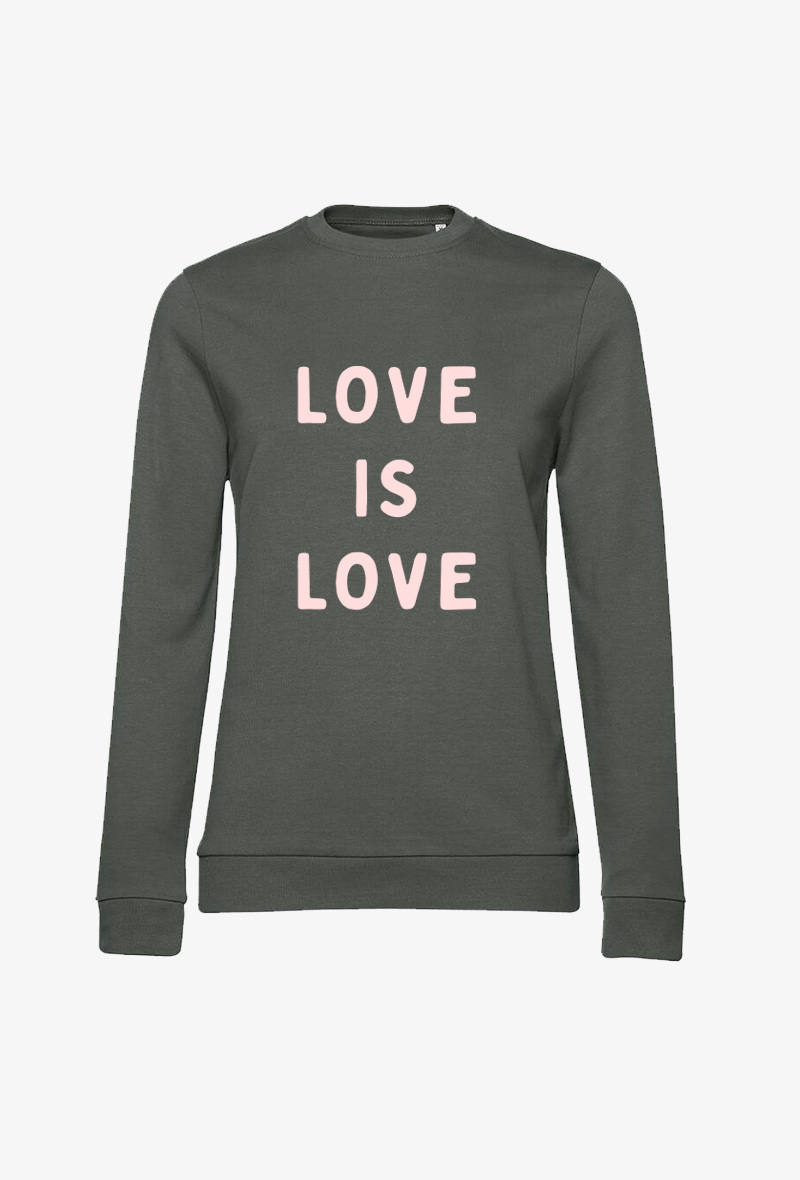 Wholesaler Kapsul - Sweat Adulte (intérieur non gratté) - Love is love