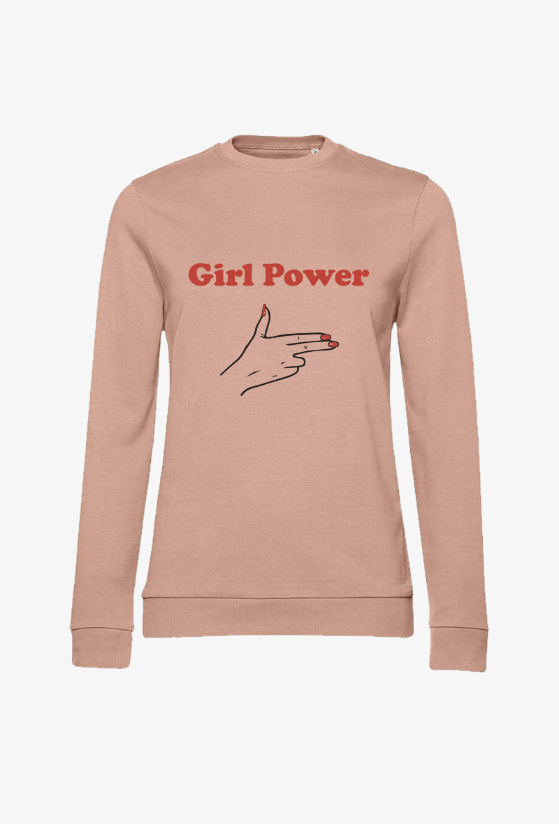 Wholesaler Kapsul - Sweat Adulte (intérieur non gratté) - Girl power