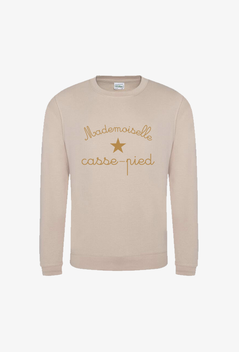 Wholesaler Kapsul - Sweat Adulte - Mademoiselle casse-pieds