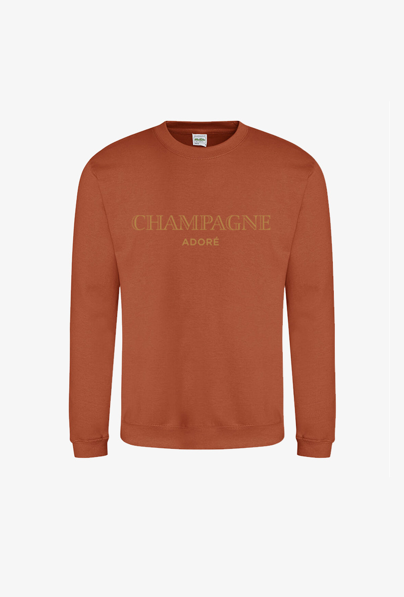 Mayorista Kapsul - Sudadera para adultos - Champán adorado.