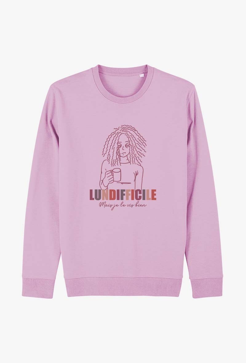 Grossiste Kapsul - Sweatshirt adulte - Lundi difficile