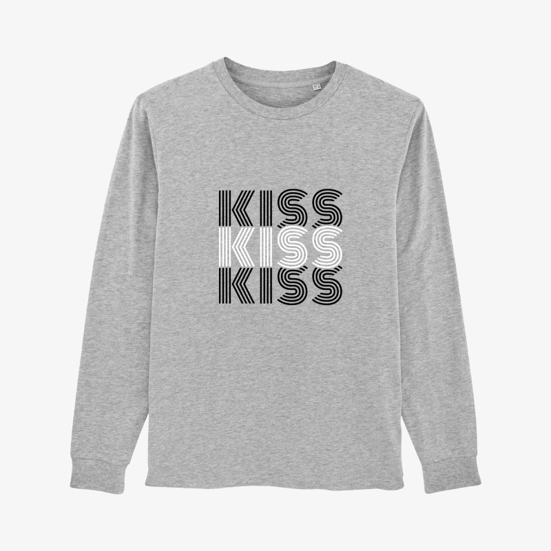Grossiste Kapsul - Sweat femme - Kiss trio