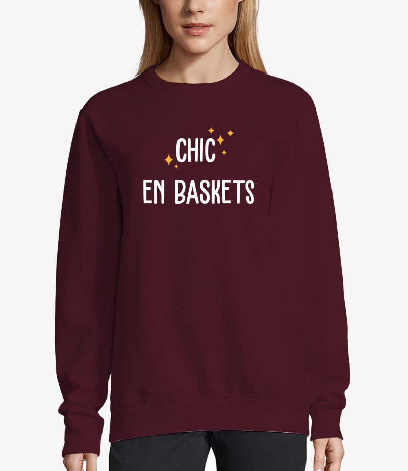 Grossiste Kapsul - Sweat femme - Chic en baskets