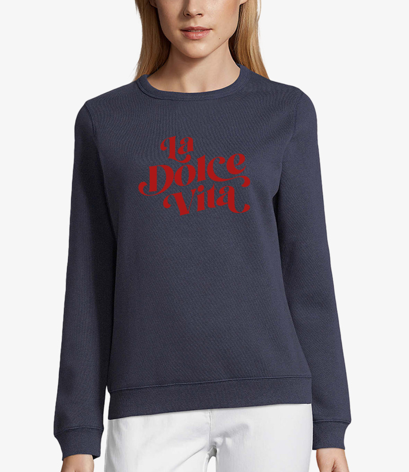 Grossiste Kapsul - Sweat femme - La dolce vita