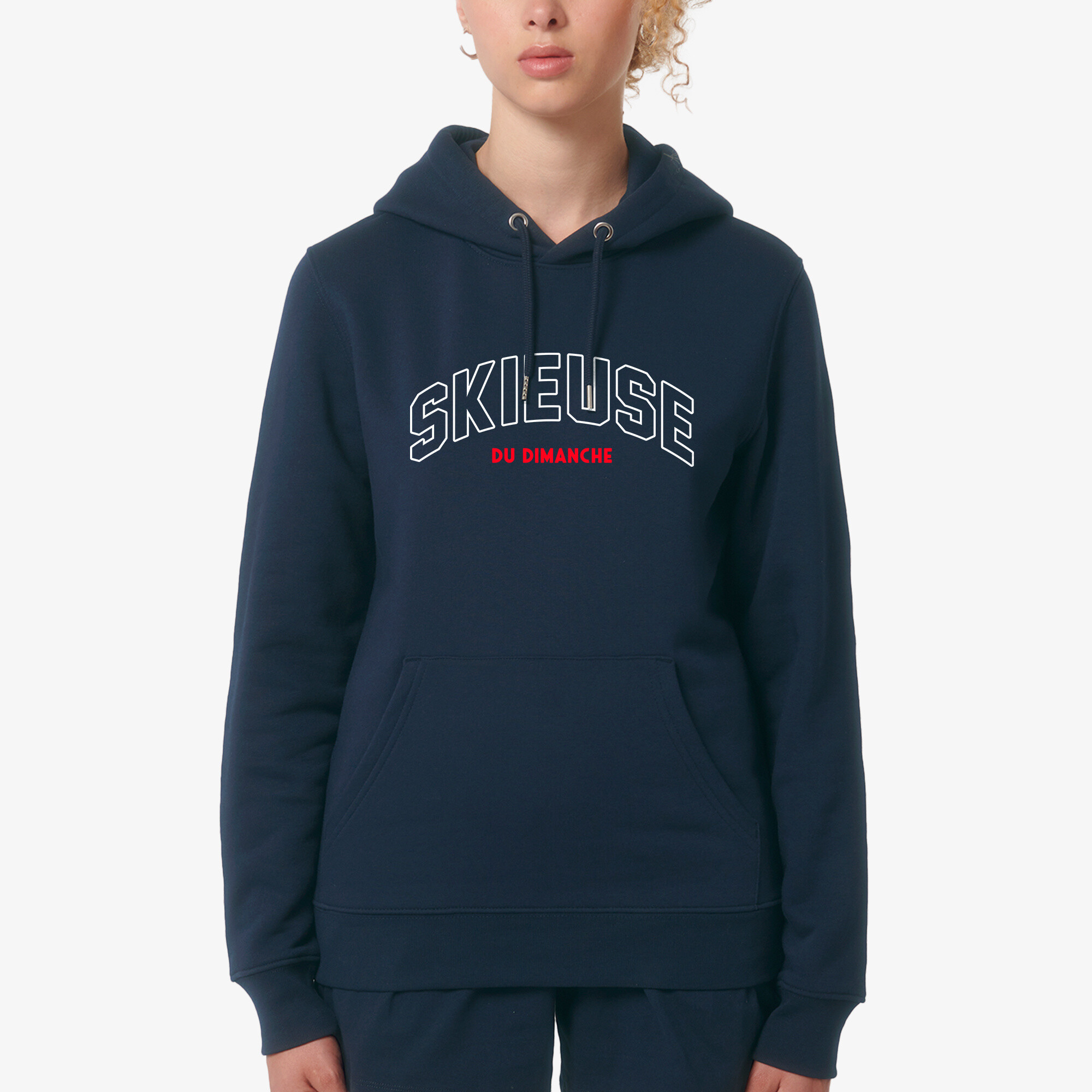 Grossiste Kapsul - Sweat femme - Skieuse du dimanche